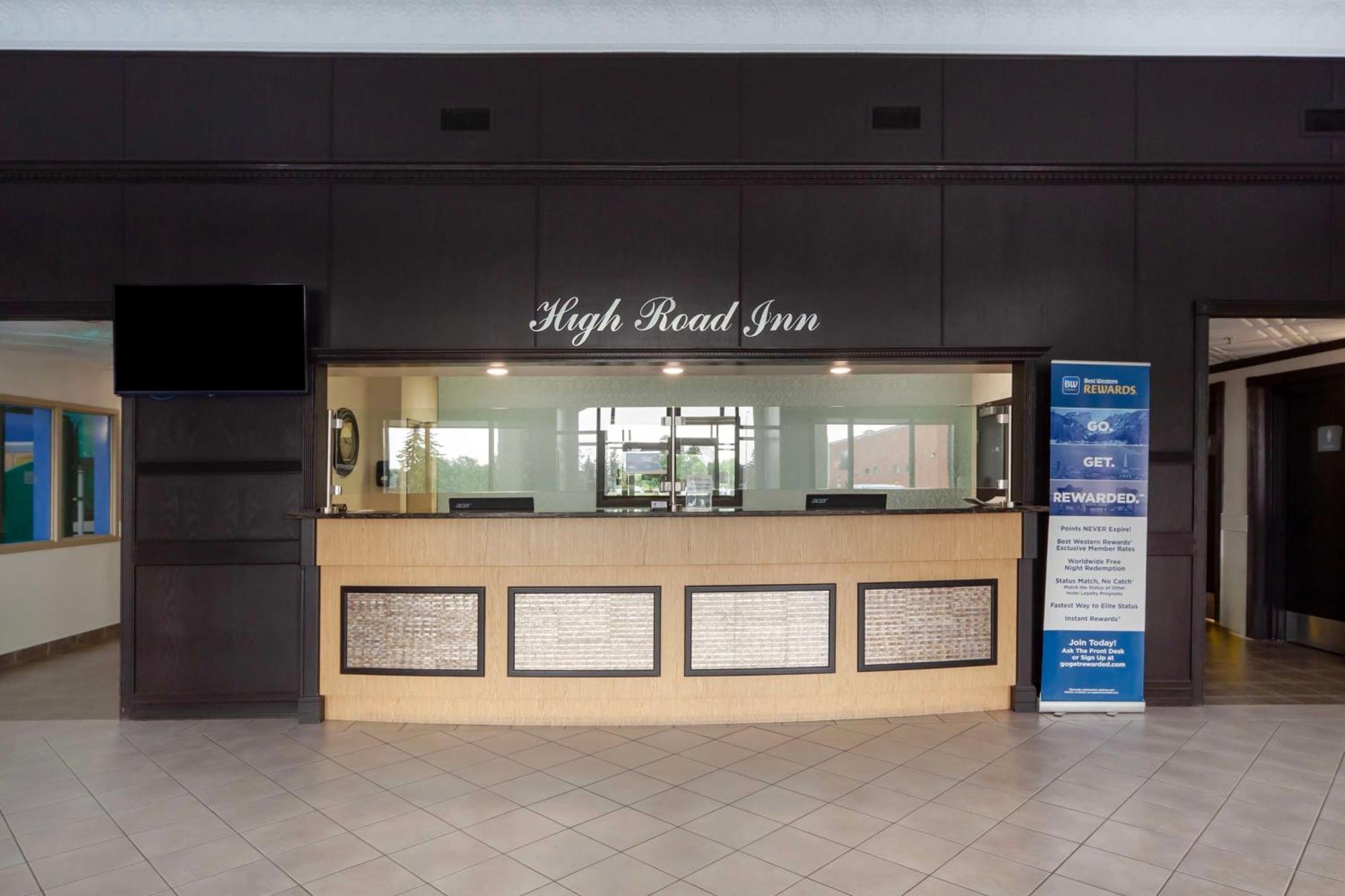 Best Western High Road Inn Edson Bagian luar foto
